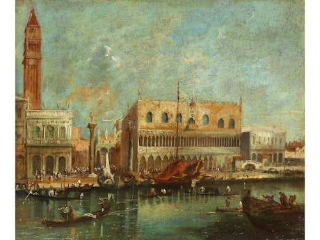 Francesco Guardi, 1712 Venedig – 1793 ebenda, Nachfolge des